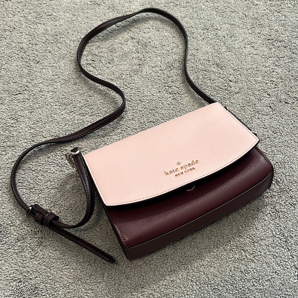 Kate Spade Staci small flap Crossbody Gorgeous Bag~ BRAND NEW - Picture 5 of 7